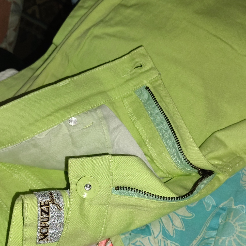 Green pants